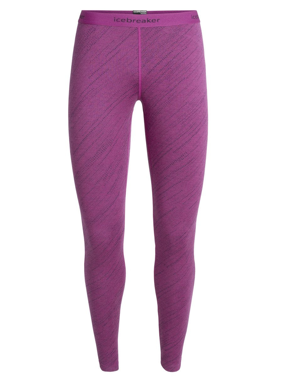 Icebreaker 250 Vertex Snow Storm Ladies Leggings 2020