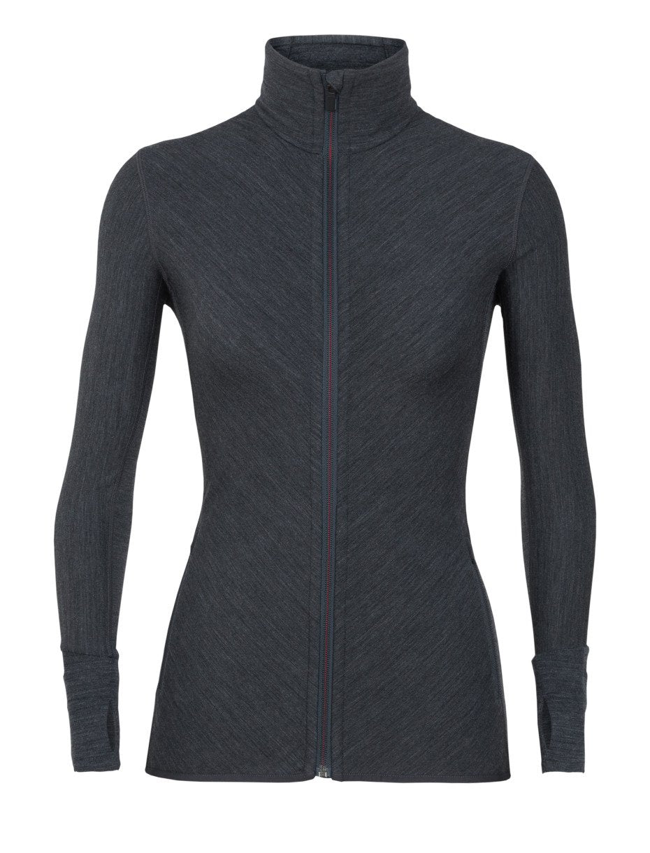 Icebreaker Descender Ladies Long Sleeve Zip 2019