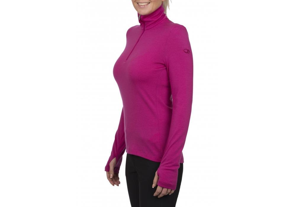 Icebreaker Ladies Tech LS 1/2 Zip Shirt 2015