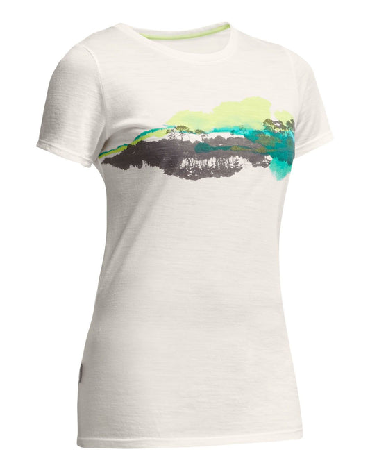 Icebreaker Ladies Tech T Lite Tropical T-Shirt 2015