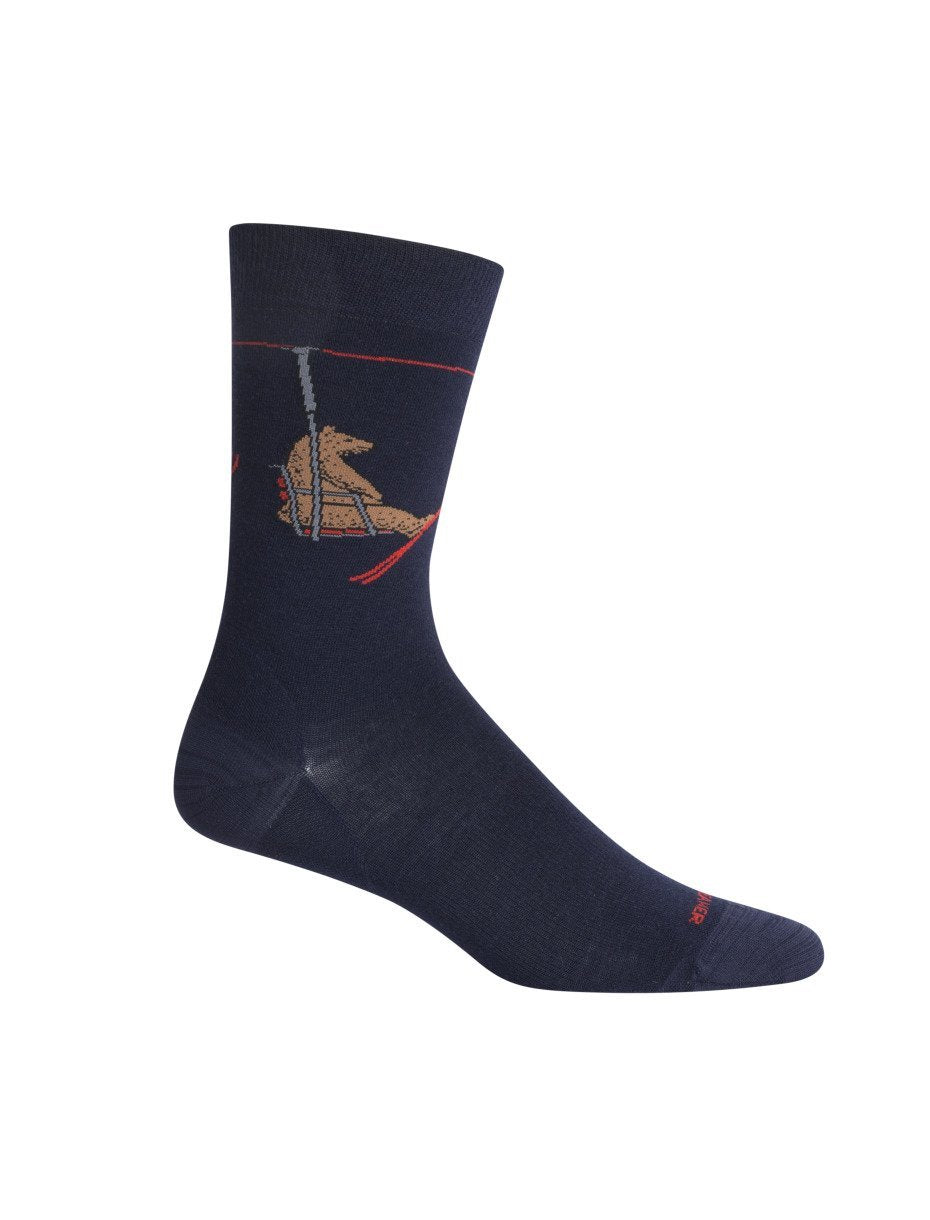 Icebreaker Lifestyle Gondolas Adult Crew Sock