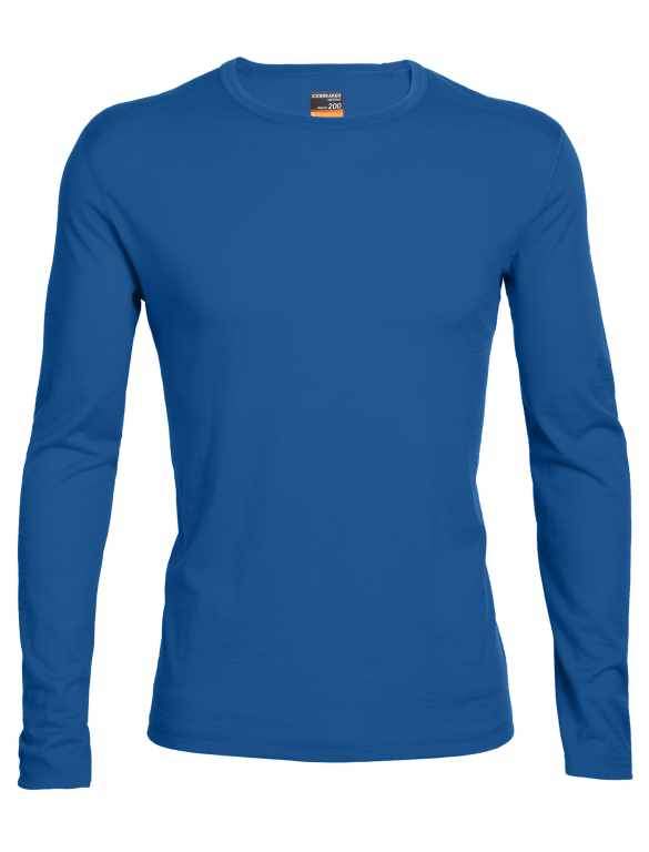 Icebreaker Oasis Mens Long Sleeve Crewe 2017