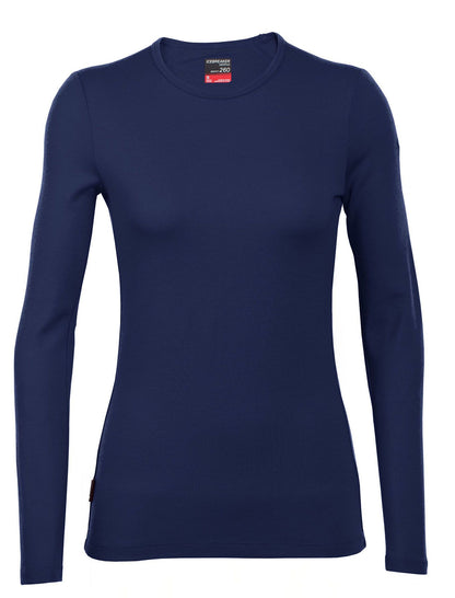 Icebreaker Tech Top Ladies Long Sleeve Crewe 2017