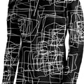 Karbon Shift Print Ladies Zip Tneck 2020