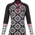 Krimson Klover Nordic Snowflake Ladies Quarter Zip 2020