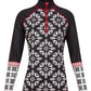 Krimson Klover Nordic Snowflake Ladies Quarter Zip 2020