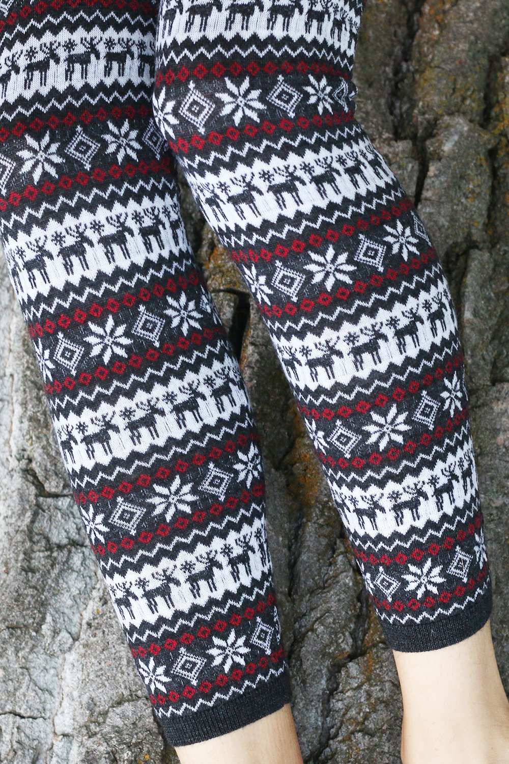 Krimson Klover Snow Day Ladies Sweater Leggings 2016 Ivory S