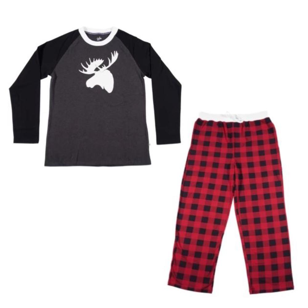 Lola & Taylor Country Moose Mens PJ Set 2020