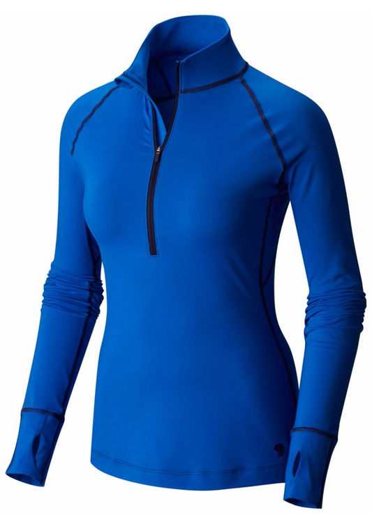 Mountain Hardwear Butterlicious Long Sleeve Half Zip Ladies Top 2017