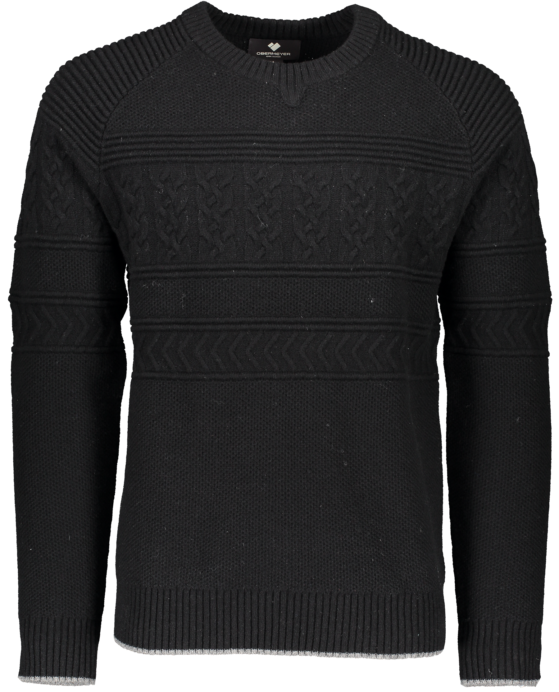 Obermeyer Textured Mens Crewneck Sweater 2020