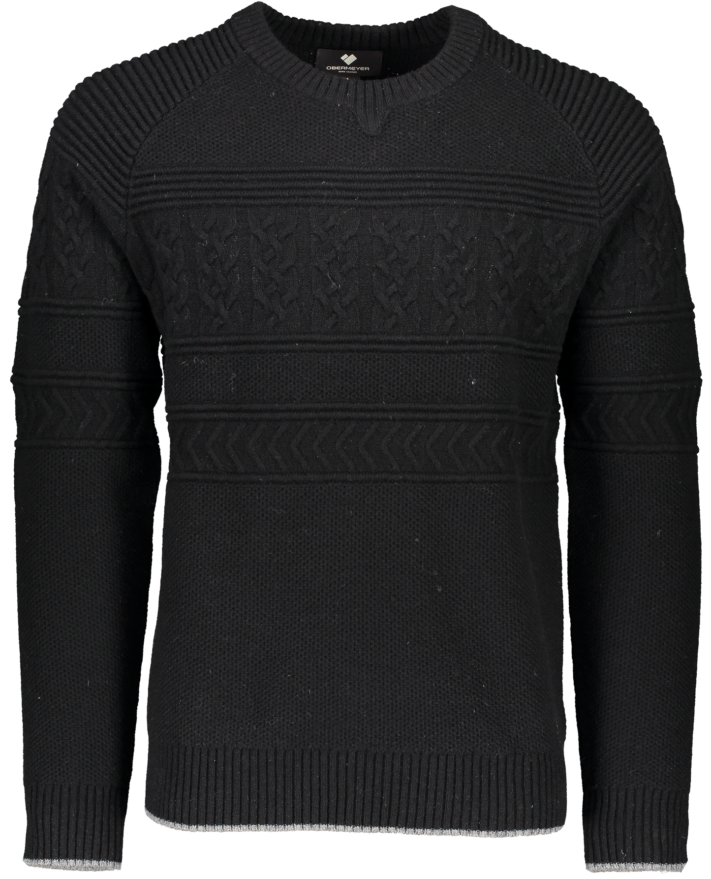 Obermeyer Textured Mens Crewneck Sweater 2020