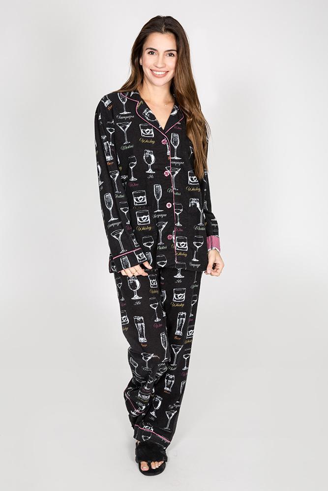 PJ Salvage Flannel 2pce Ladies Pyjama Set 2019