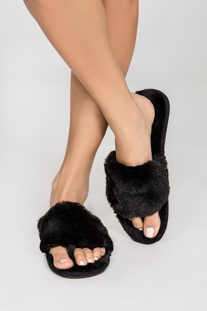 PJ Salvage Ladies Fur Slides 2019