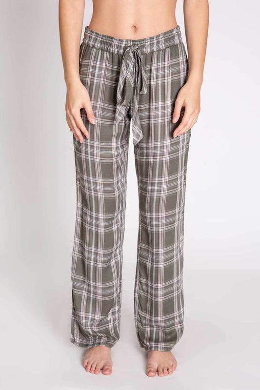 PJ Salvage Mad For Plaid Ladies Flannel Pant 2020