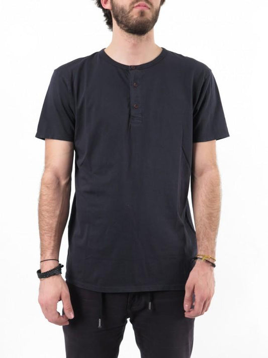 Quiksilver Mens Merton Henley T-Shirt 2015