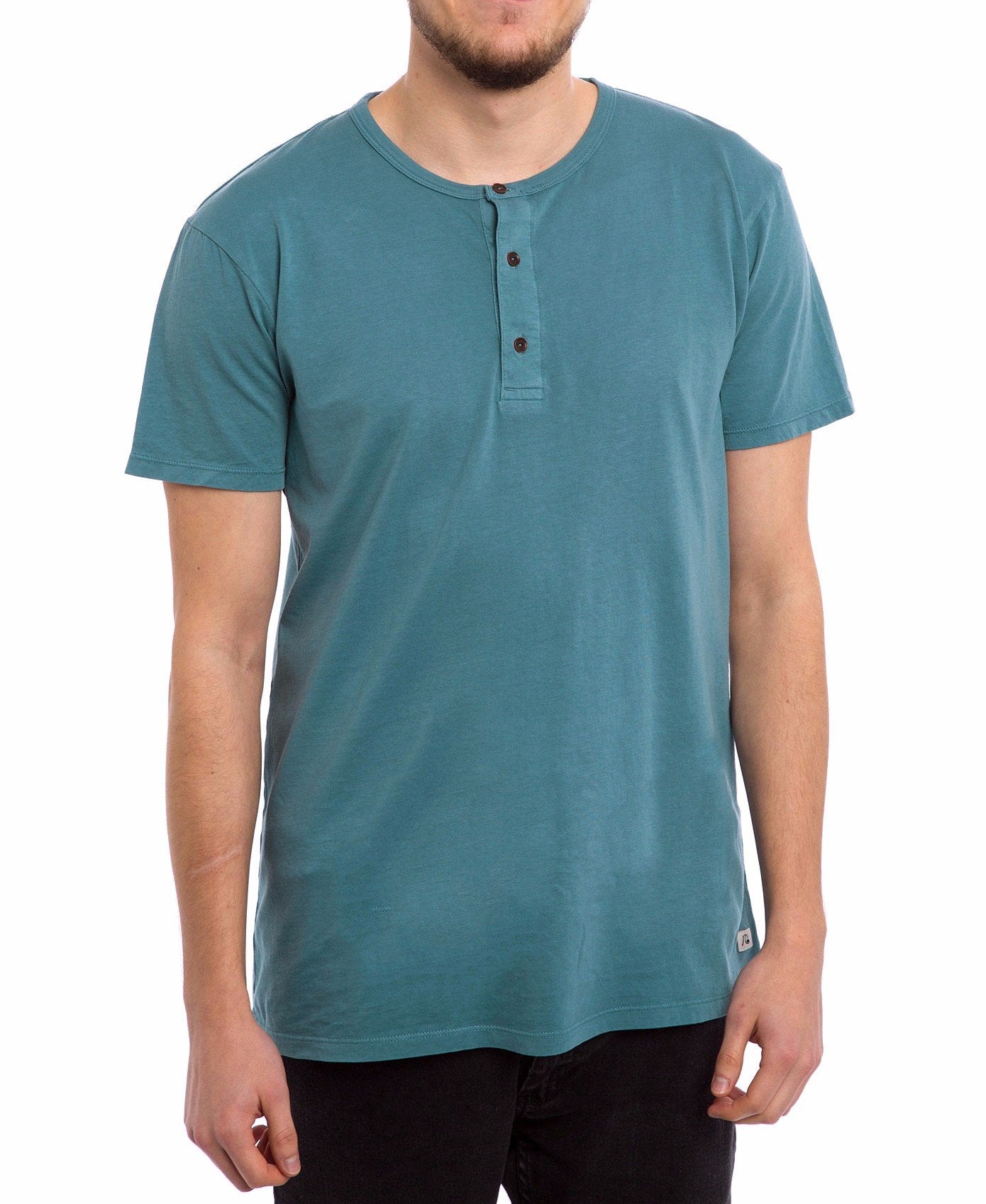Quiksilver Mens Merton Henley T-Shirt 2015