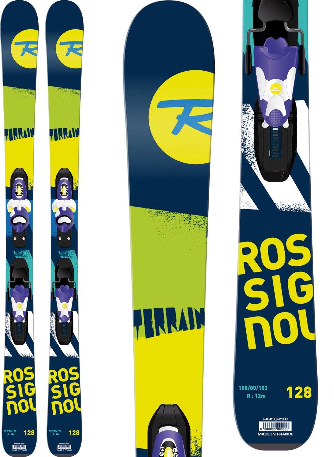 Rossignol Boy Baby Terrain w/Kid-X45 B76 Skis 2016