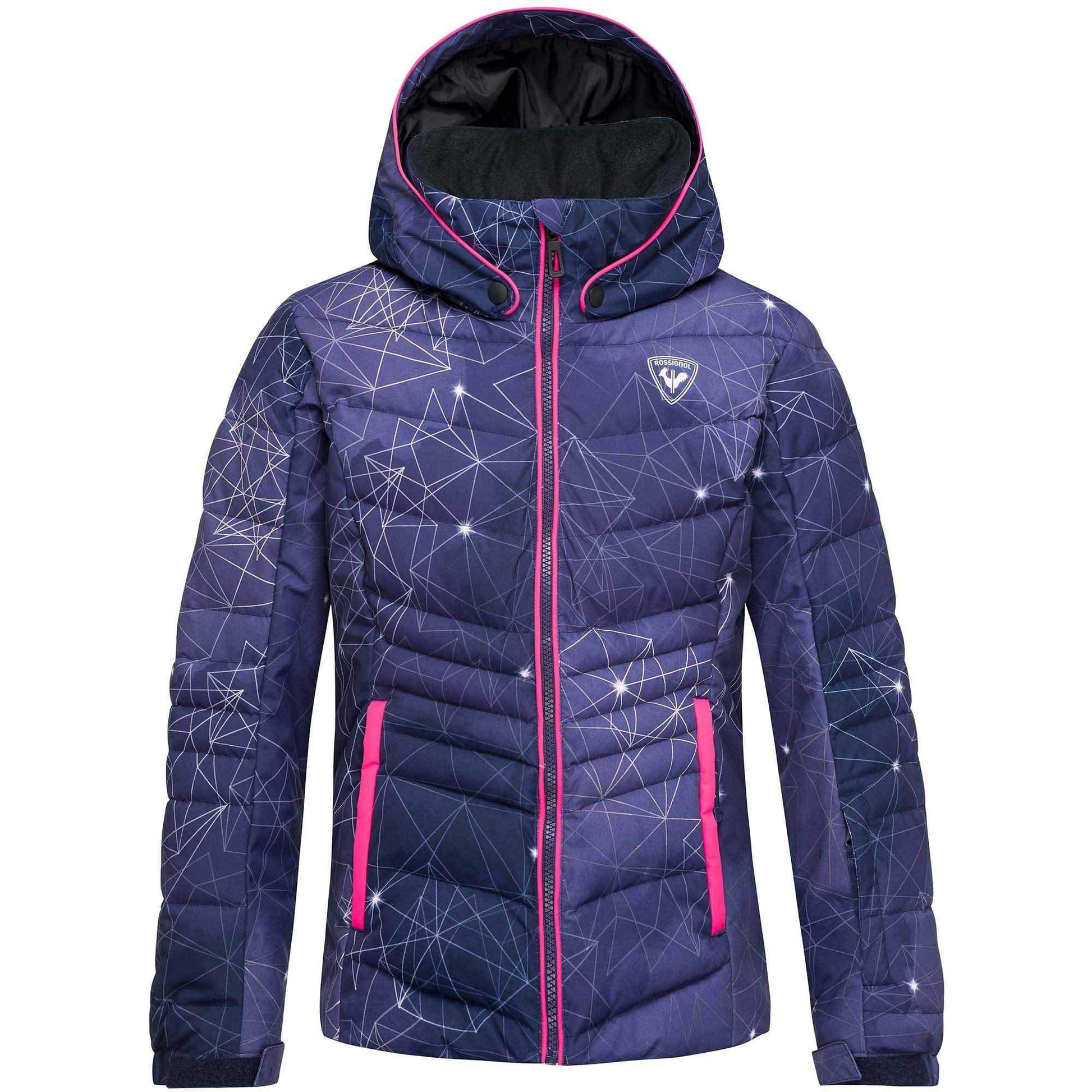 Rossignol Polydown Print Girls Jacket 2020