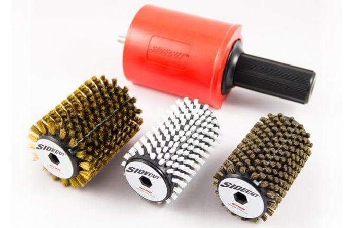 Sidecut Racing Roto Brush Kit Brass, Nylon, Horsehair