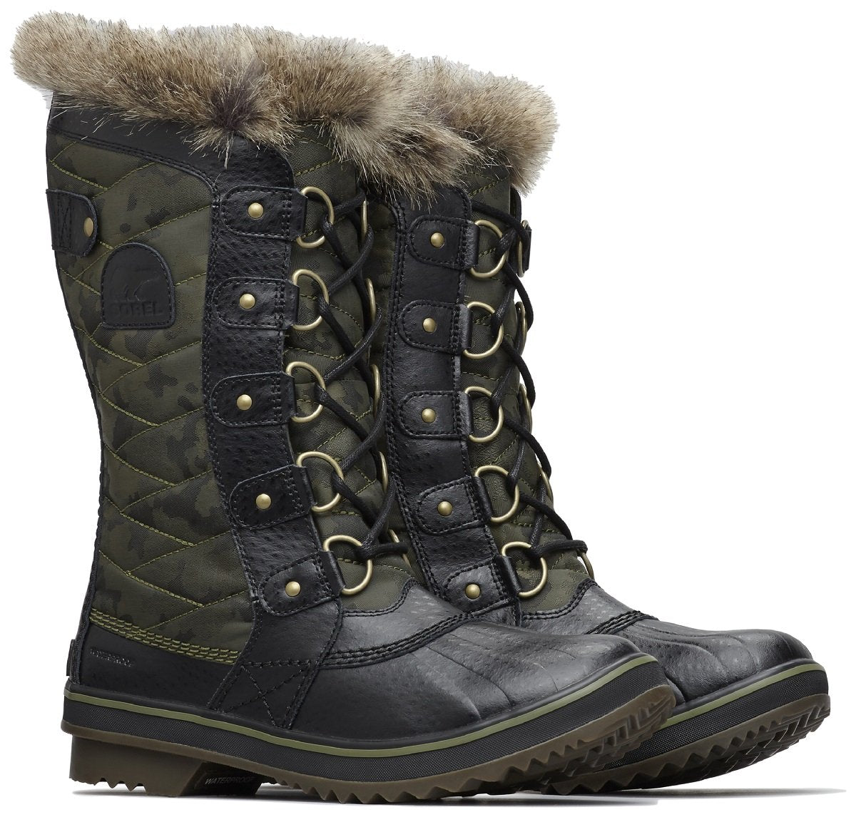 Sorel tofino ii hiker green top