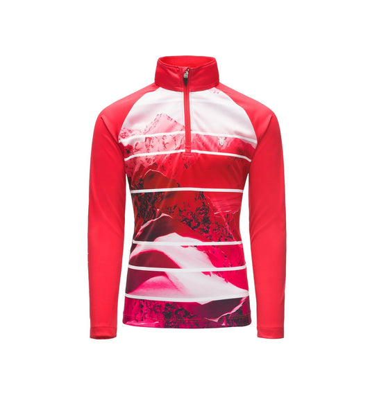 Spyder Limitless Powder Peak Girls Stryke Zip T-neck 2019