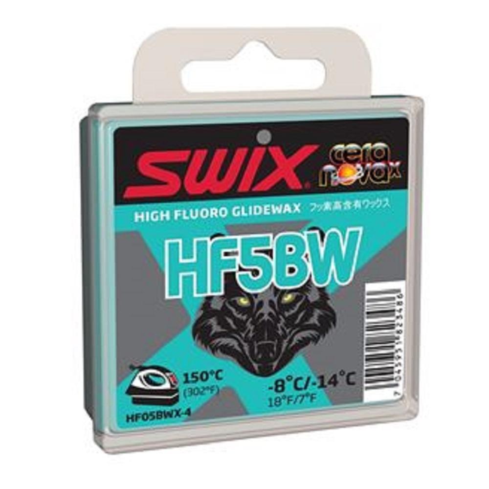 Swix Glidewax HF5BWX -8 degC/-14degC, Black 40g