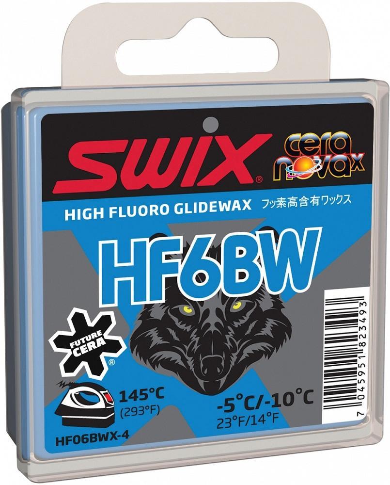 Swix Glidewax HF6BWX -5 degC/-10degC Black 40g