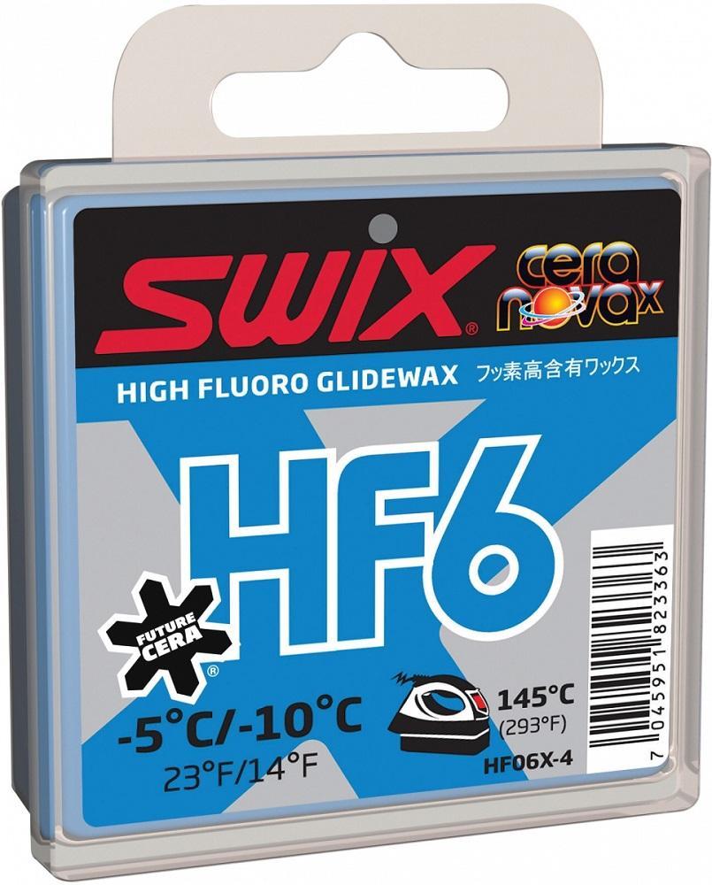 Swix Glidewax HF6X -5 degC/-10 degC Blue 40 G