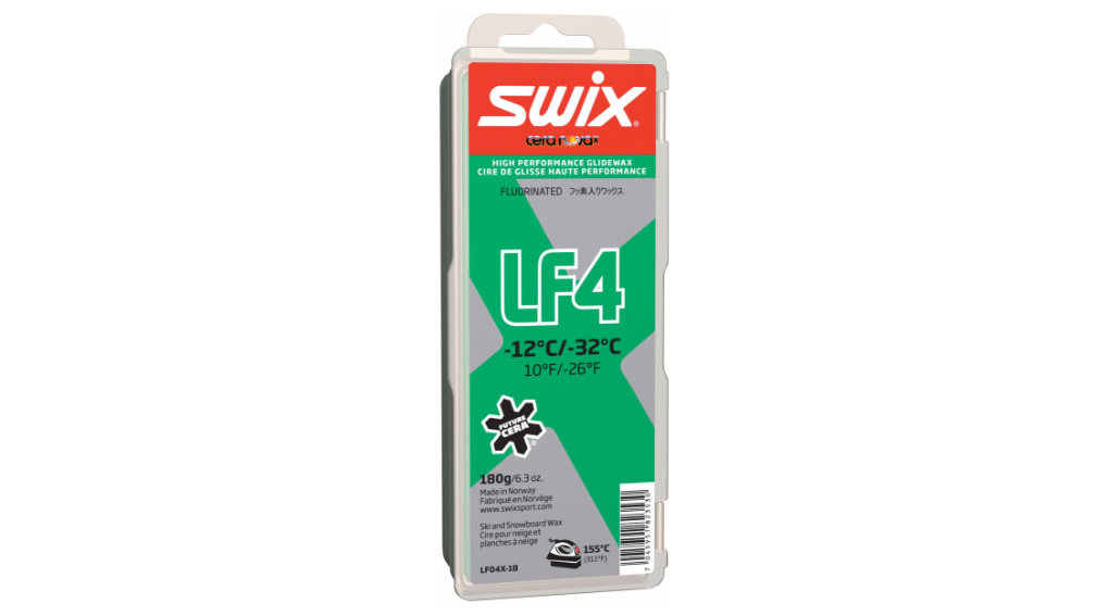 Swix Glidewax LF4X -12 degC/ -32degC Green 180g