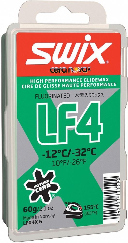 Swix Glidewax LF4X -12dgC to -32degC Green 60g