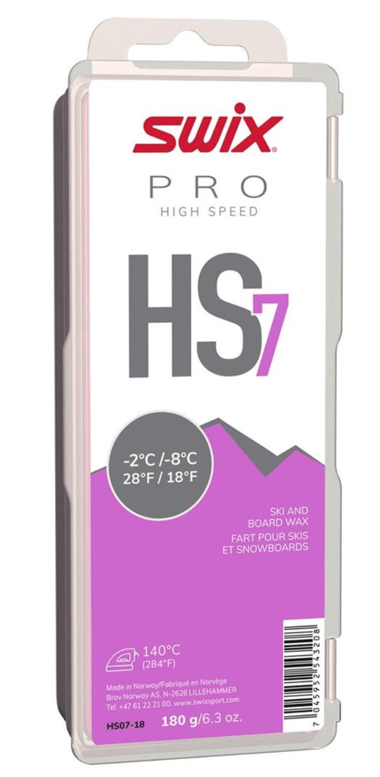 Swix HS7 -2c to -8c Wax Violet 180g