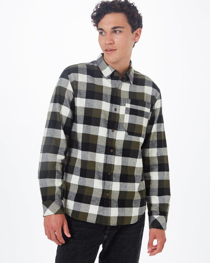 Tentree Benson Mens Flannel Shirt 2021