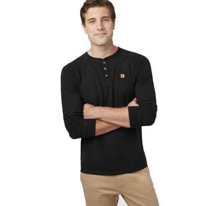 Tentree Boulder Mens Long Sleeve Henley 2020