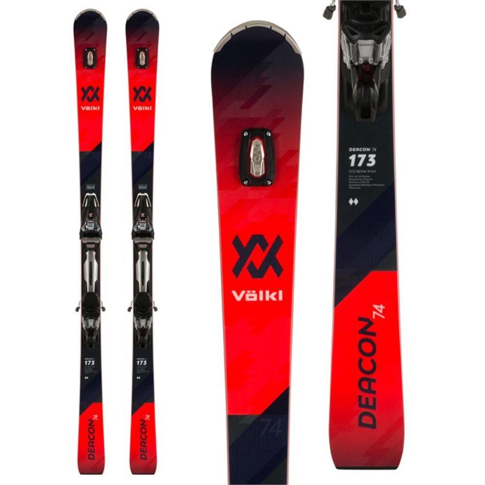Volkl Deacon 74 Ski + rMotion2 12 GW Binding 2020
