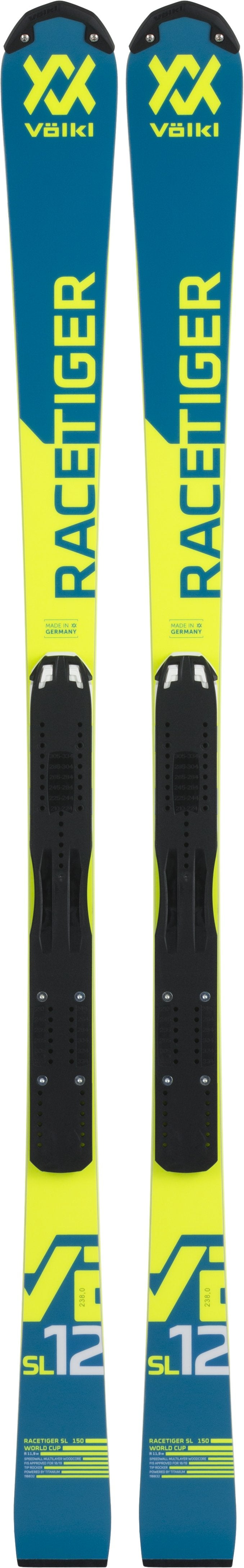 Volkl Racetiger Speed Wall SL R PLATE Junior Ski 2019