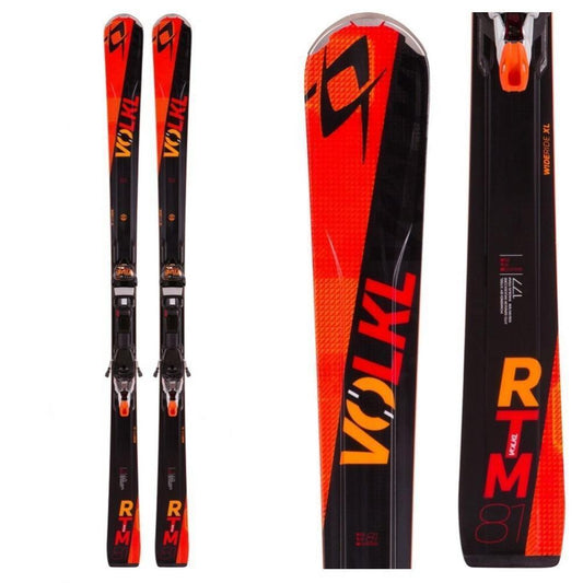 Volkl RTM 81 Skis & iPT Wide Ride 12.0 Bindings 2016